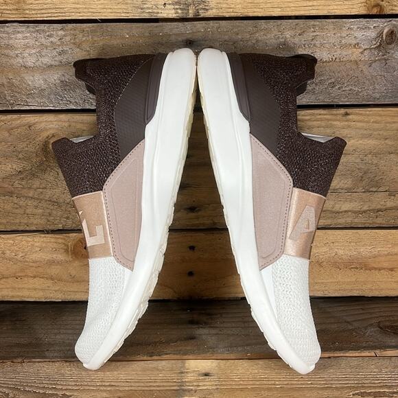 APL Men's Techloom Bliss Sneakers - Metallic Chocolate/Almond/Ivory - 13 - NIB - Picture 6 of 8